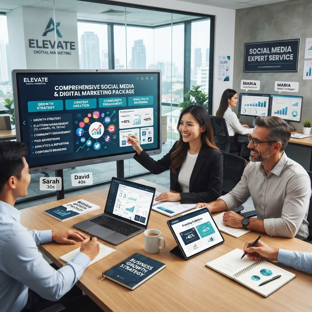 Social Media Management - Professional Package